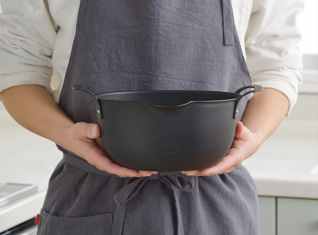 Aikata Cast Iron Tempura Pot / Frying Pan 20cm - Image 6