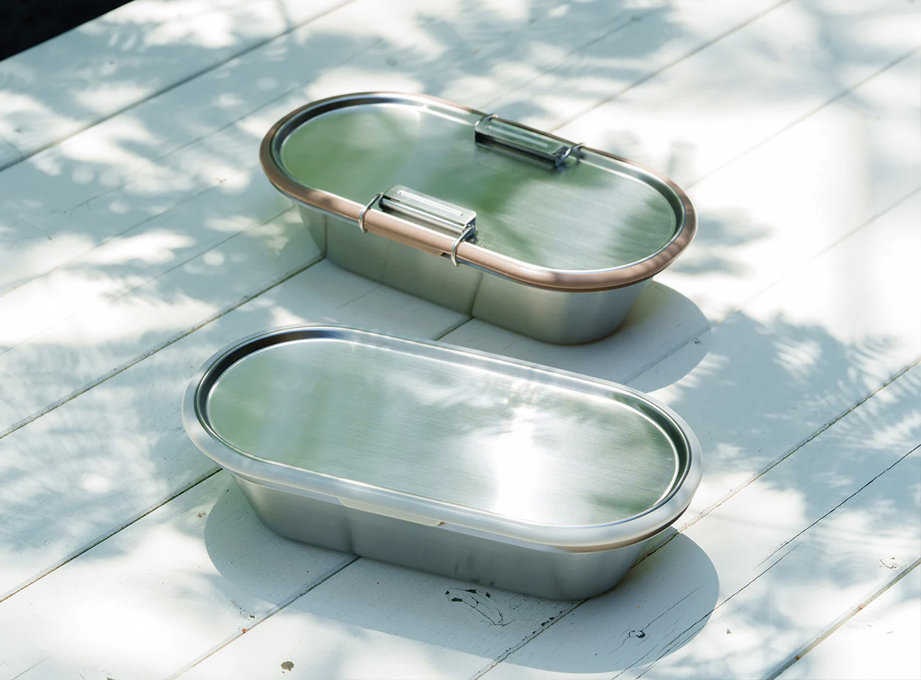 Aikata Stainless Steel Container with rubber band, grey - Image 5