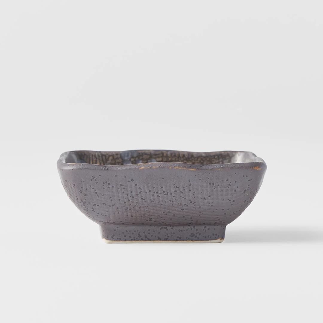 Akane Grey square sauce dish 7cm - Image 3