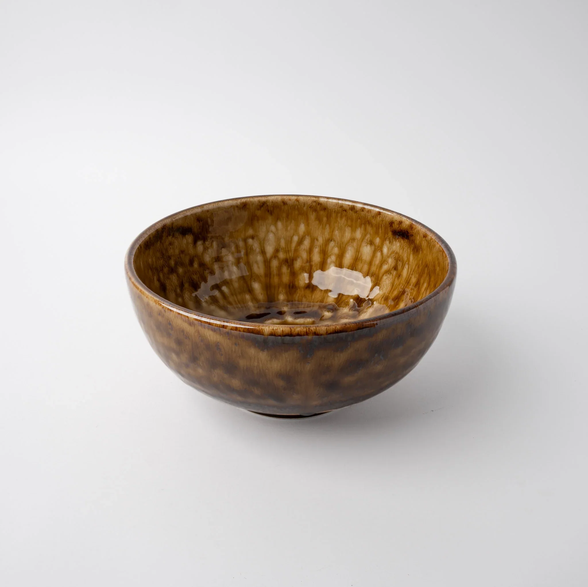 Amber Large Deep Bowl 19cm