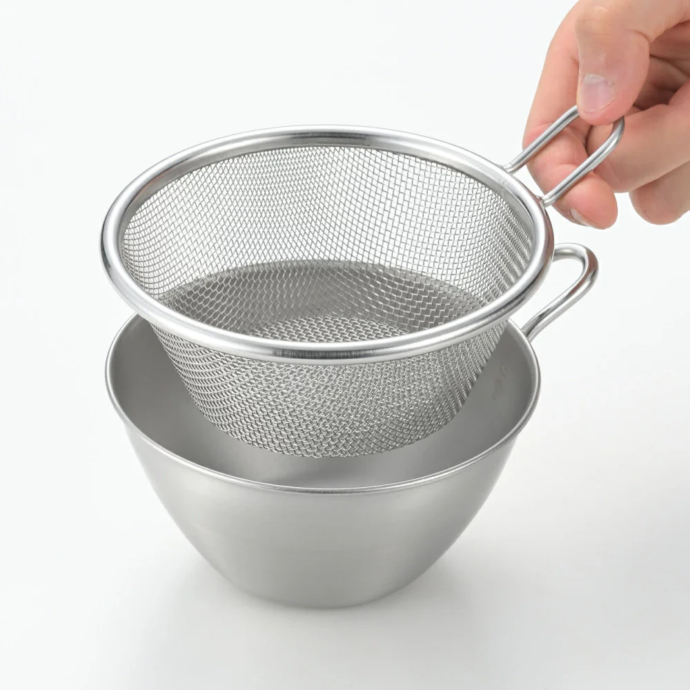 and Series Stainless Steel Deep Strainer 13cm - Image 3