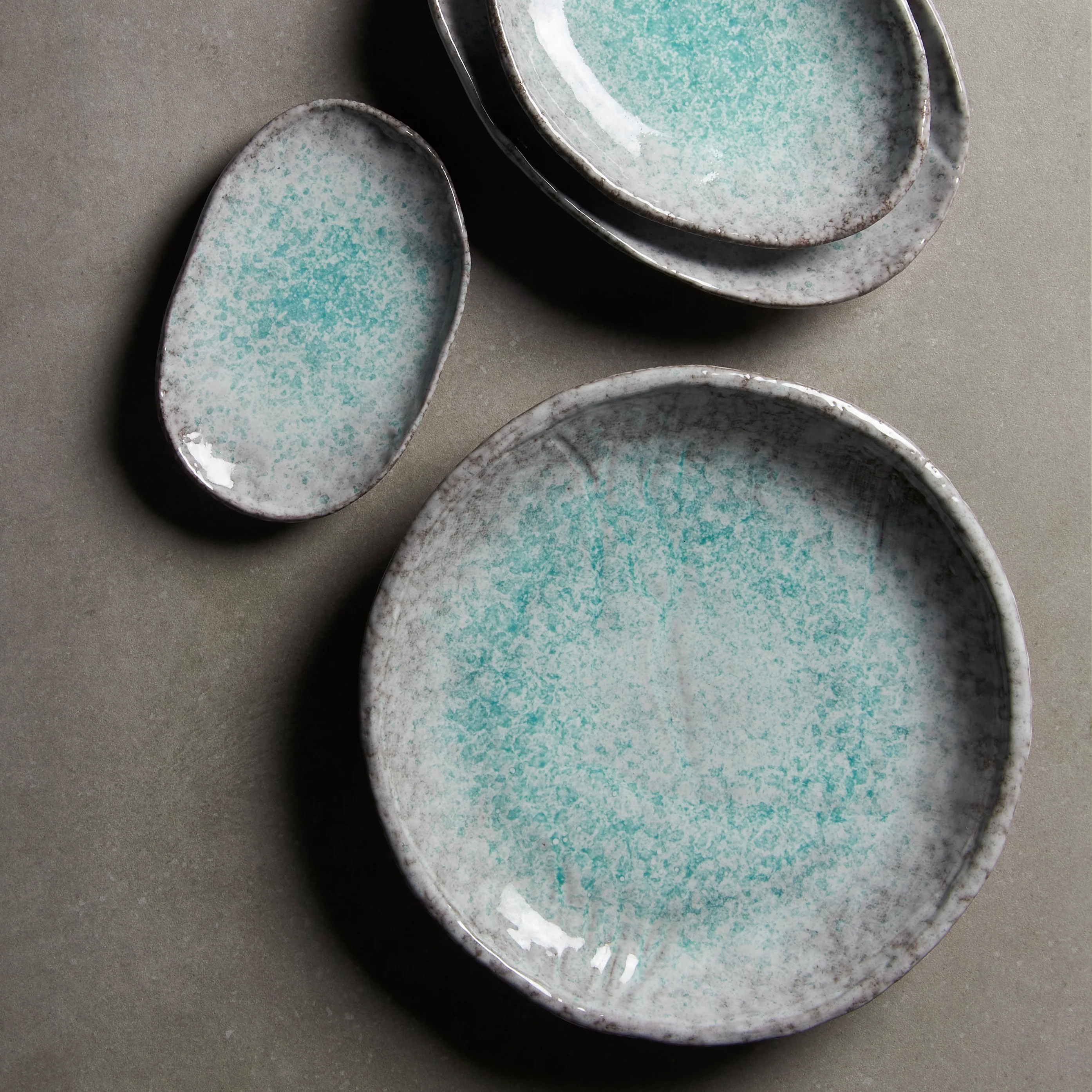 Aqua Splash oval plate 20cm - Image 7