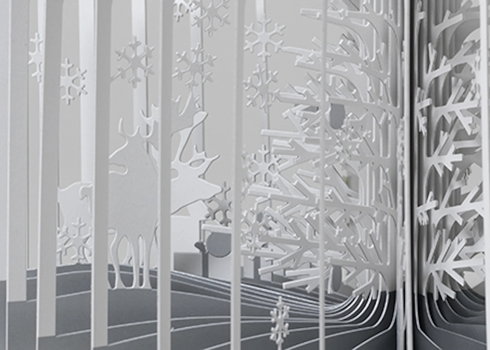 Artistic 360° Book Snowy World - Image 7