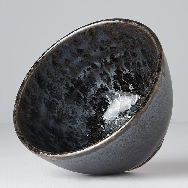 Black Pearl small deep U-shape bowl 13cm - Image 4
