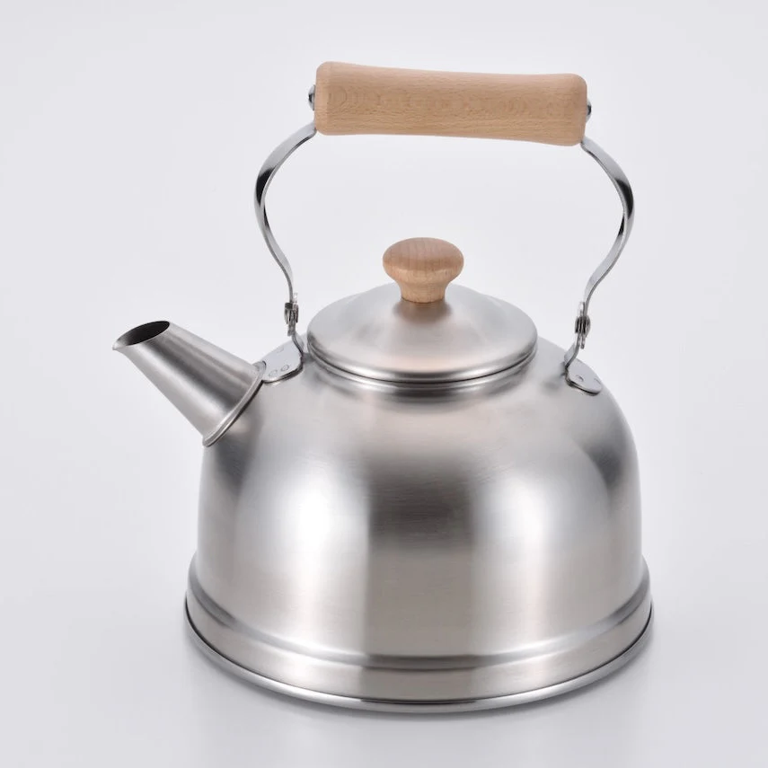 Chitose Wooden-Handled Modern Kettle 2.5L