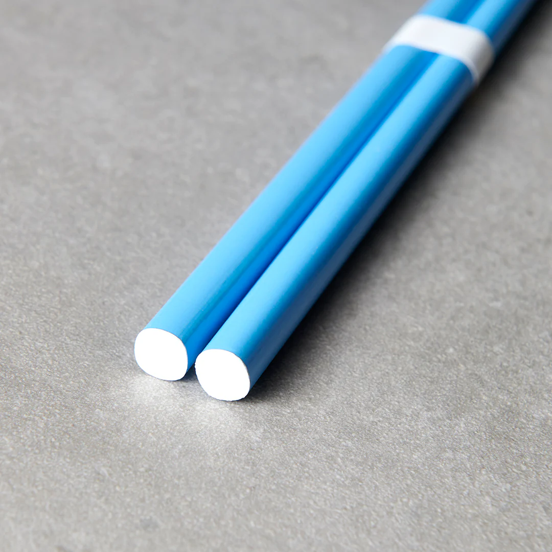 Sky Blue & White Chopsticks 23cm - Image 2