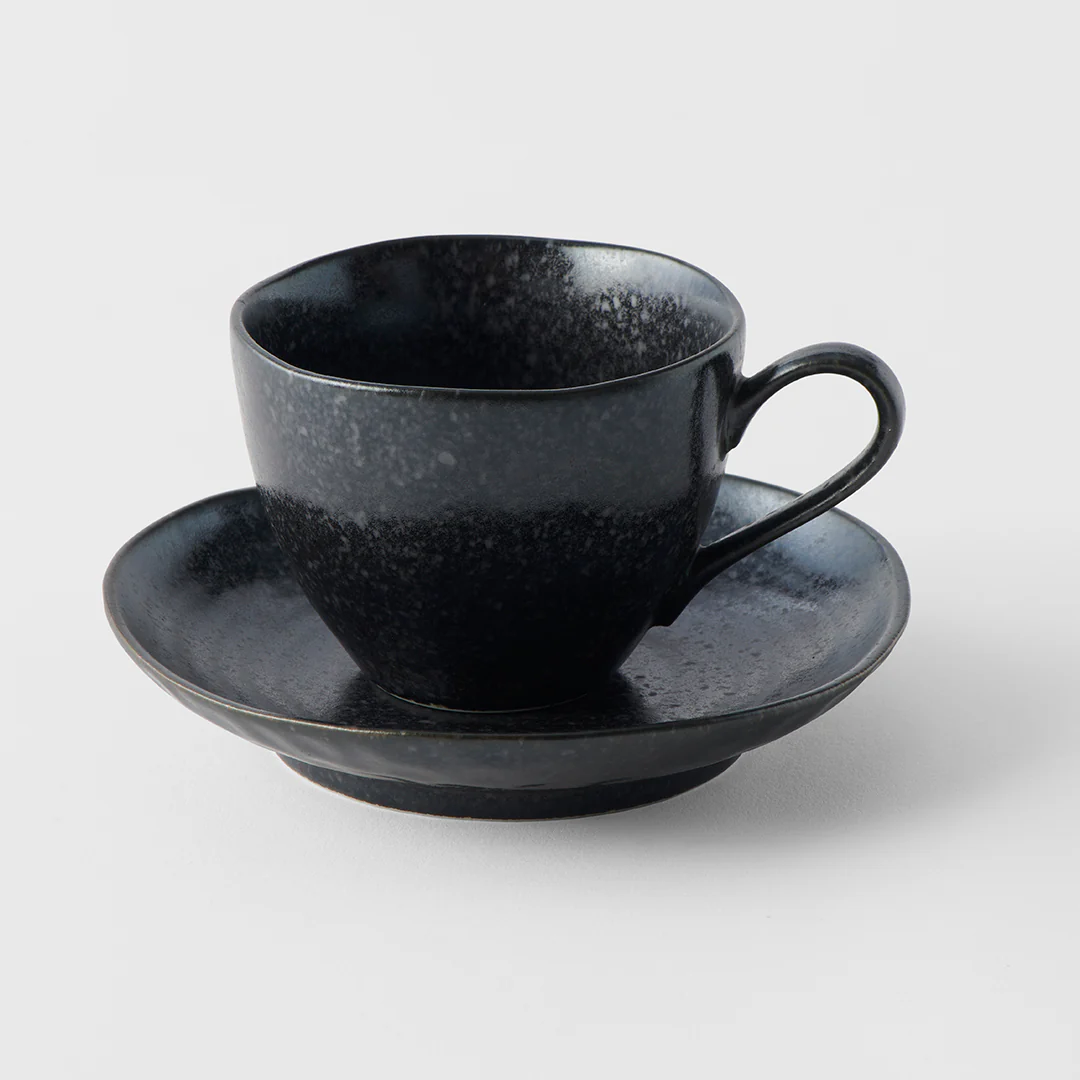 Matt Black Coffee Cup 160ml - Image 4