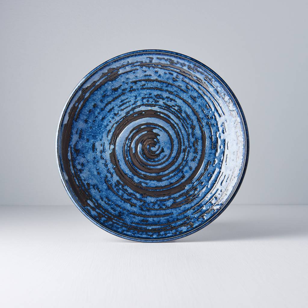 Copper Swirl dinner plate 25cm - Image 3