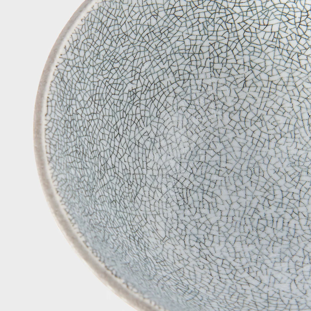 Crazed Grey Medium bowl 15cm - Image 3