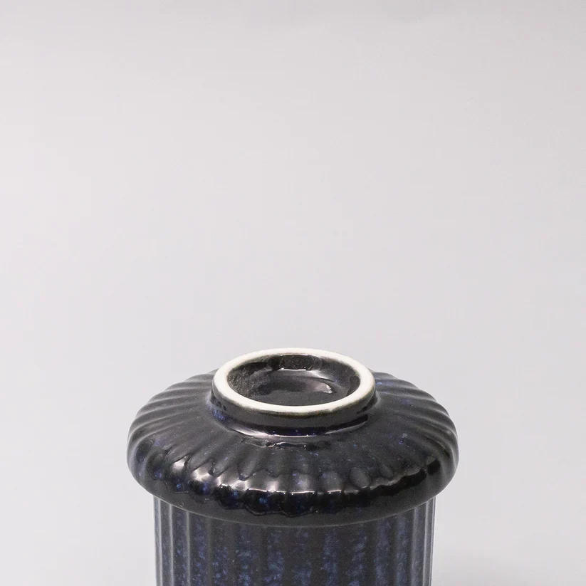 Cup Chawanmushi Indigo Blue Lidded Jar 170ml - Image 4