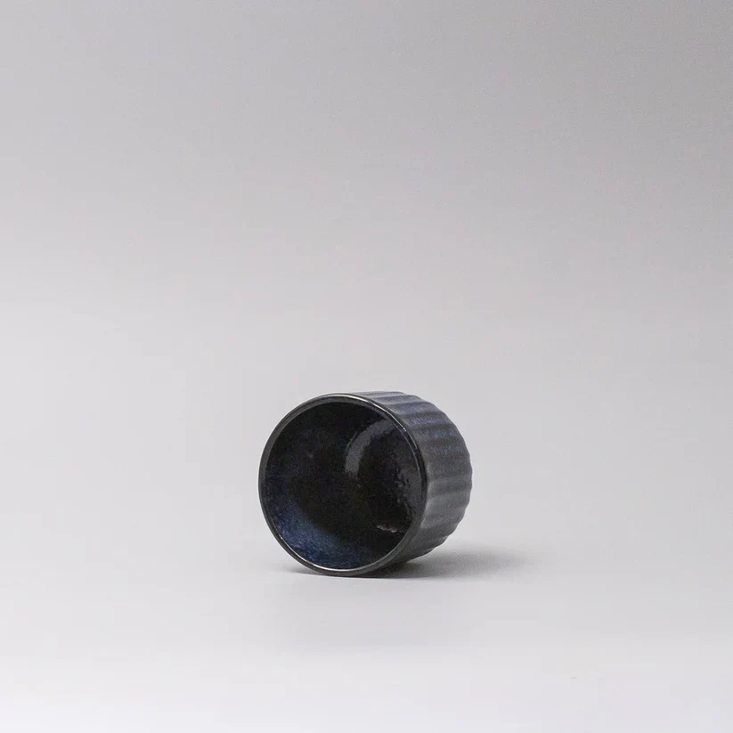 Cup Chawanmushi Indigo Blue Lidded Jar 170ml - Image 6