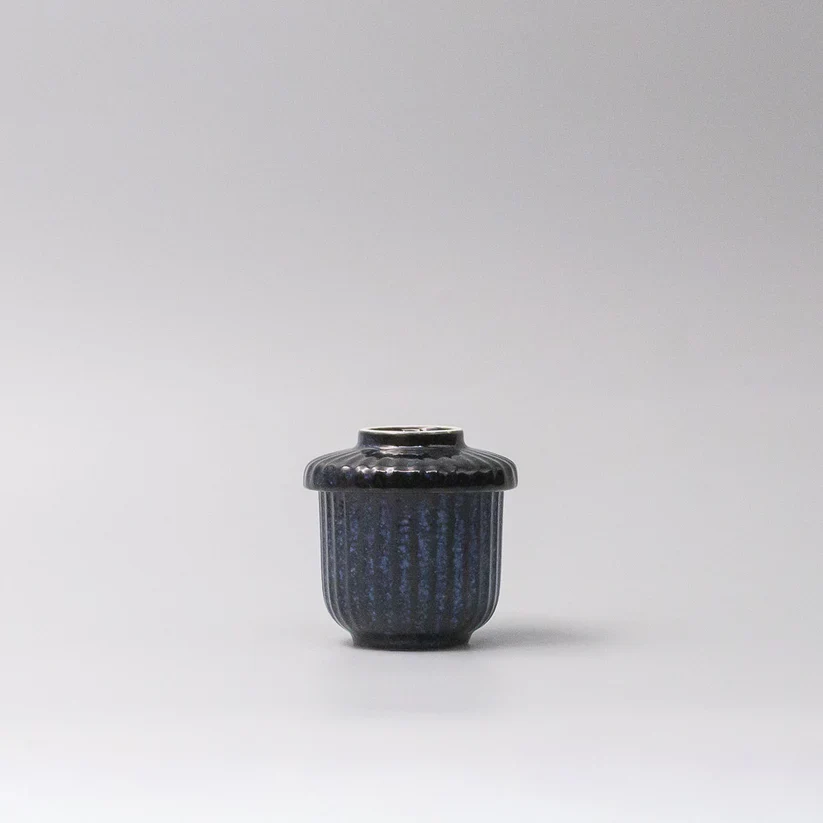 Cup Chawanmushi Indigo Blue Lidded Jar 170ml - Image 7