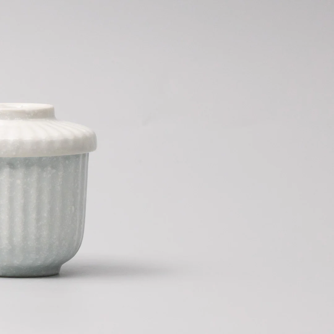 Cup Chawanmushi Soft Mint Lidded Jar 170ml - Image 5