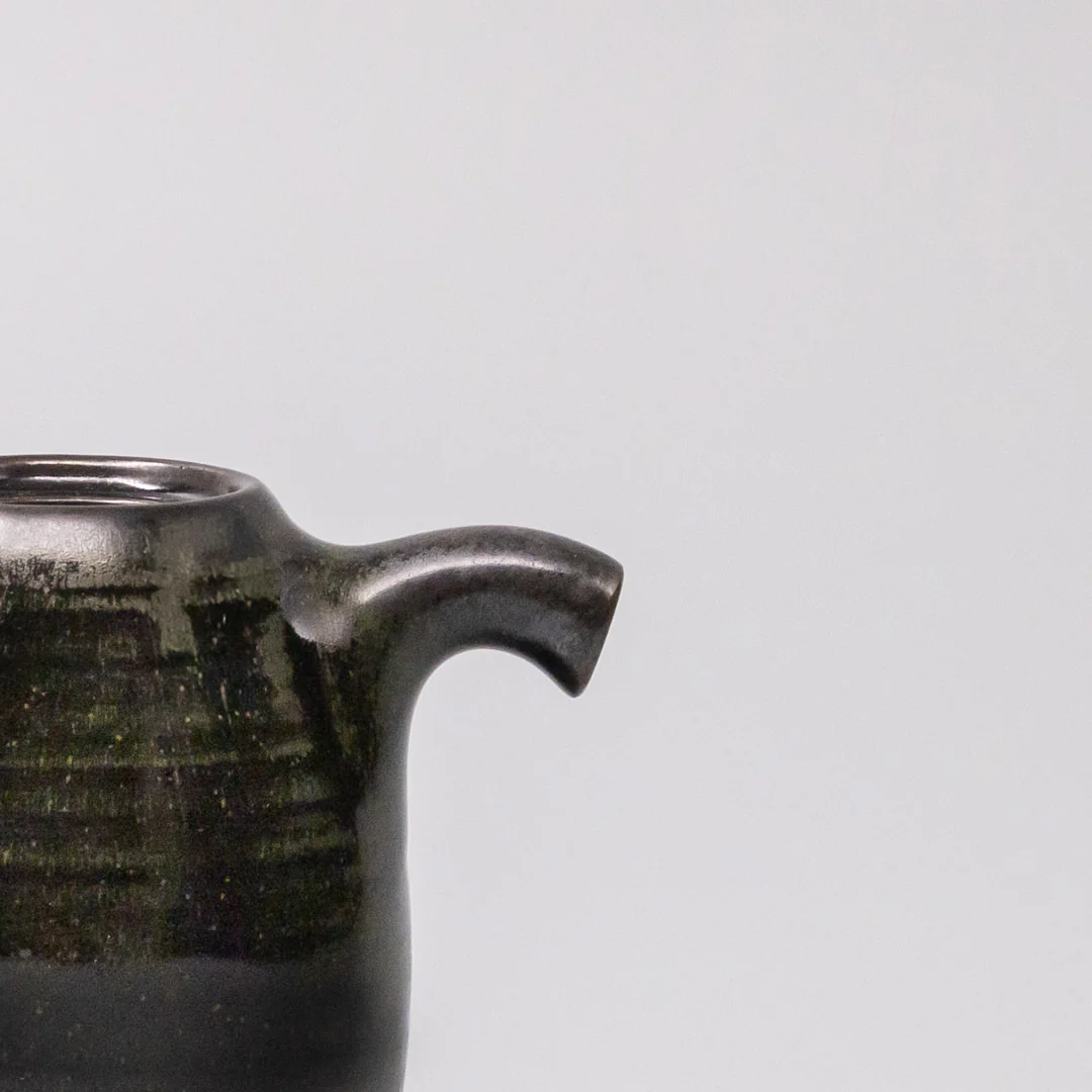 Dark Green Soy Pot 160ml - Image 3