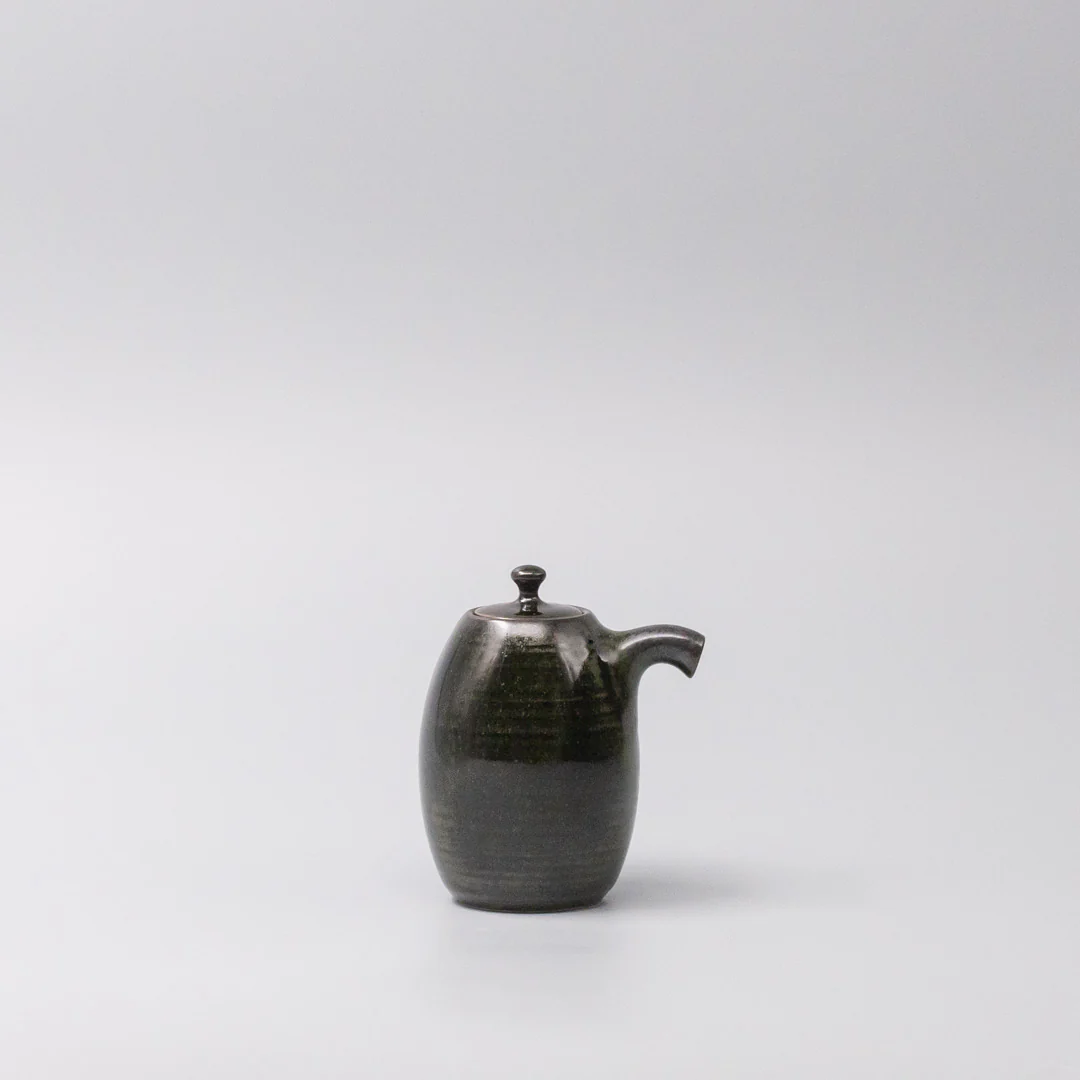 Dark Green Soy Pot 160ml - Image 4