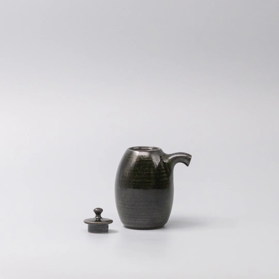 Dark Green Soy Pot 160ml - Image 5