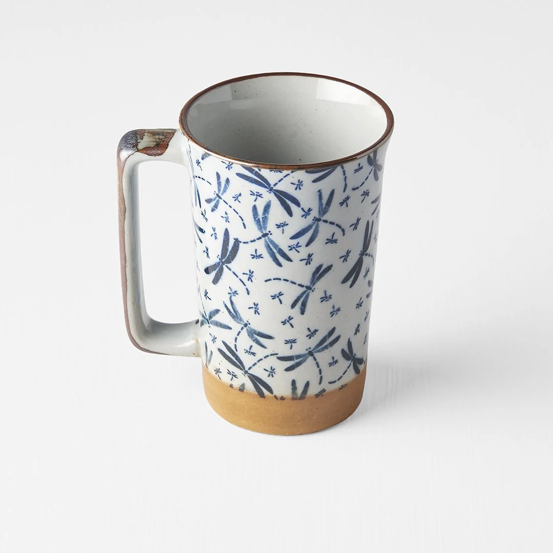 Dragonfly mug with handle 400ml - Image 2