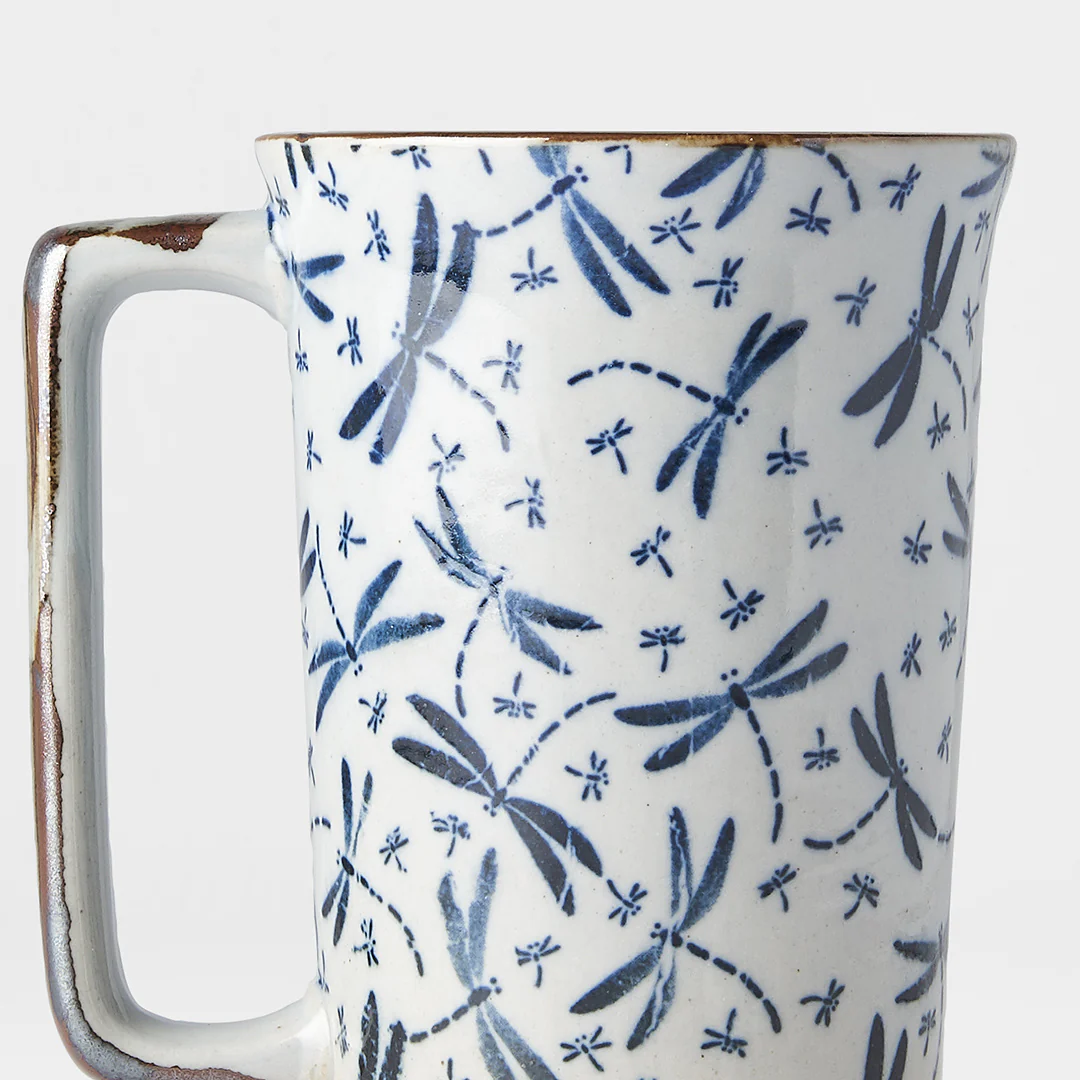 Dragonfly mug with handle 400ml - Image 3