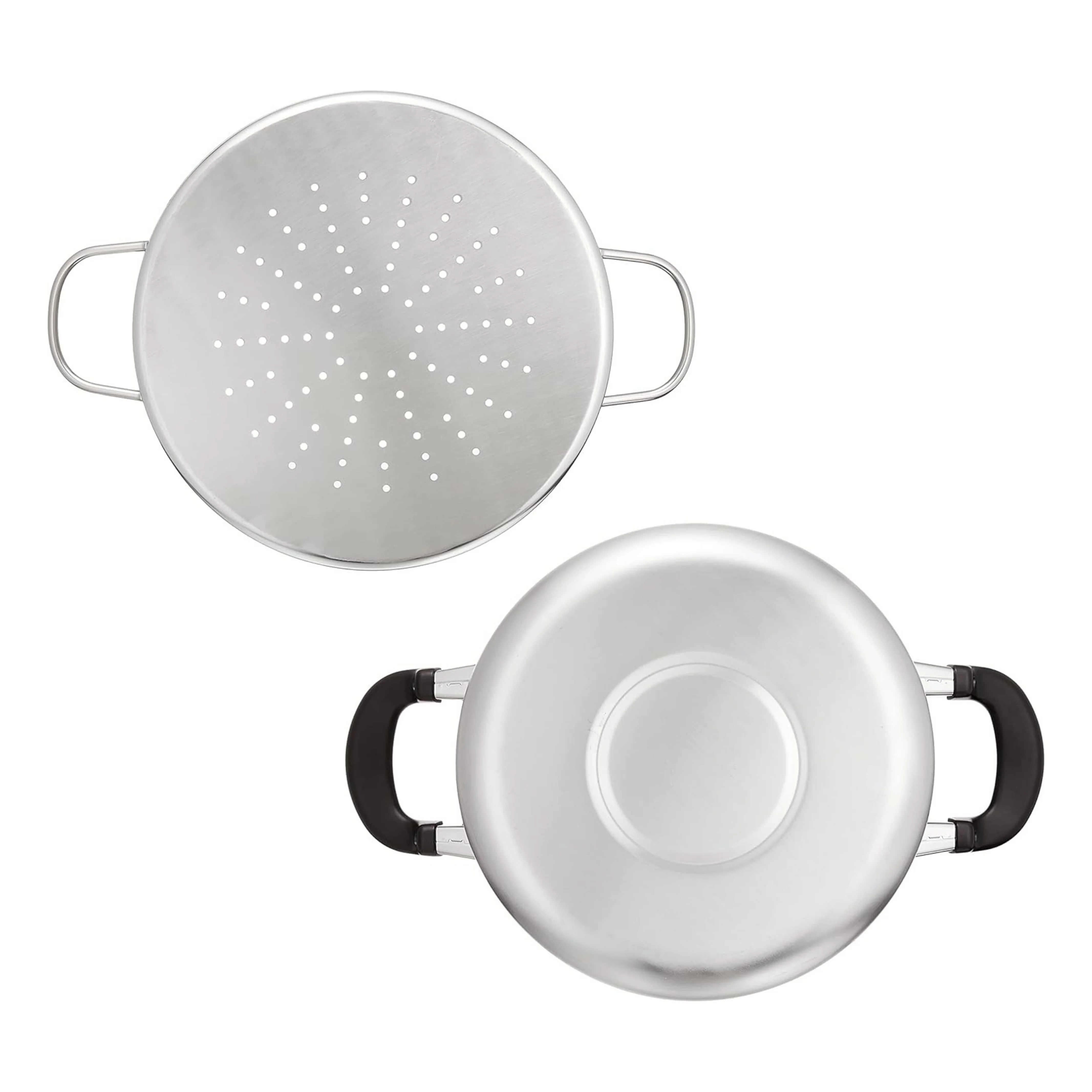Enzo Classic Stainless Steel Pasta Pot 22cm - Image 4