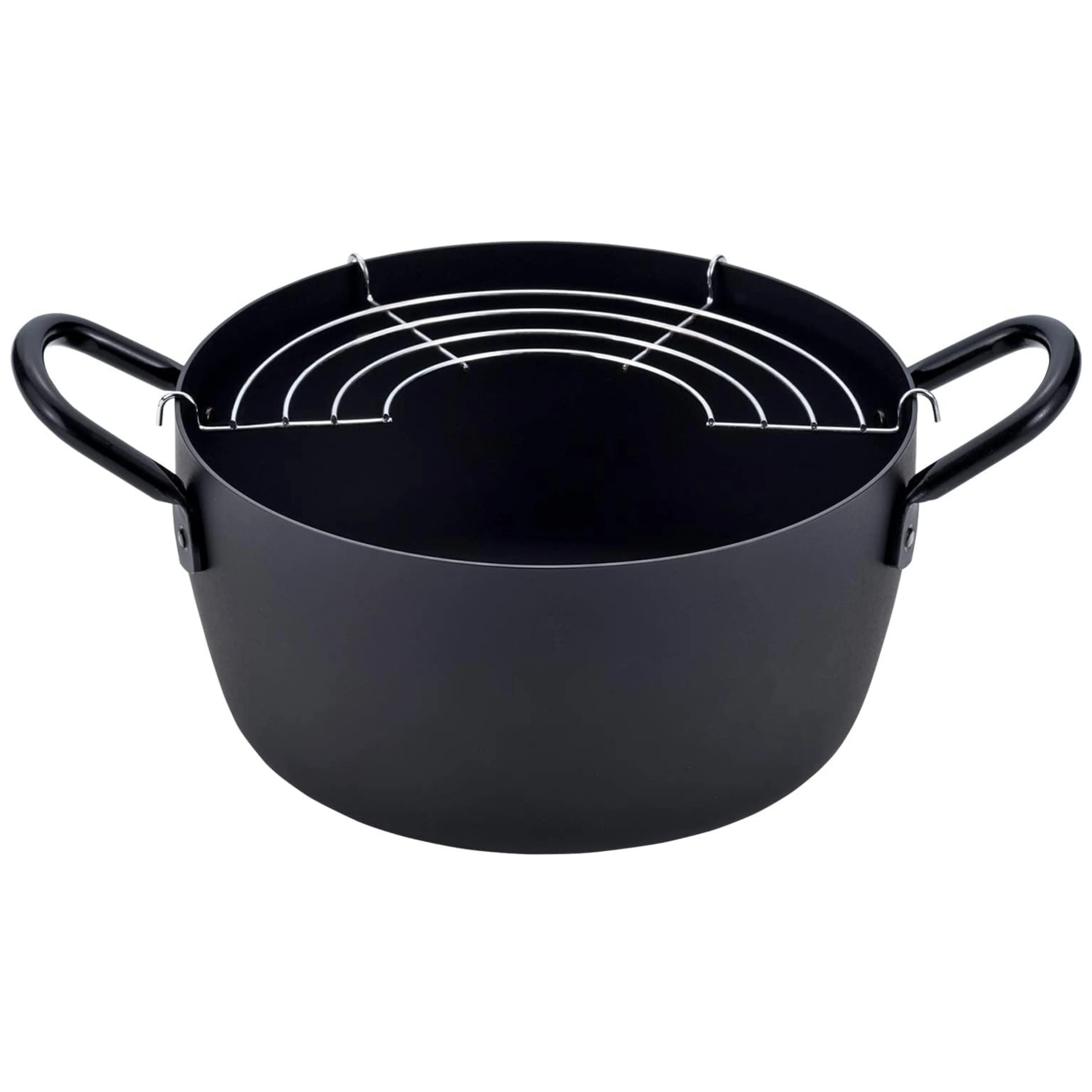 Enzo Iron Deep Tempura Frying Pot 22cm