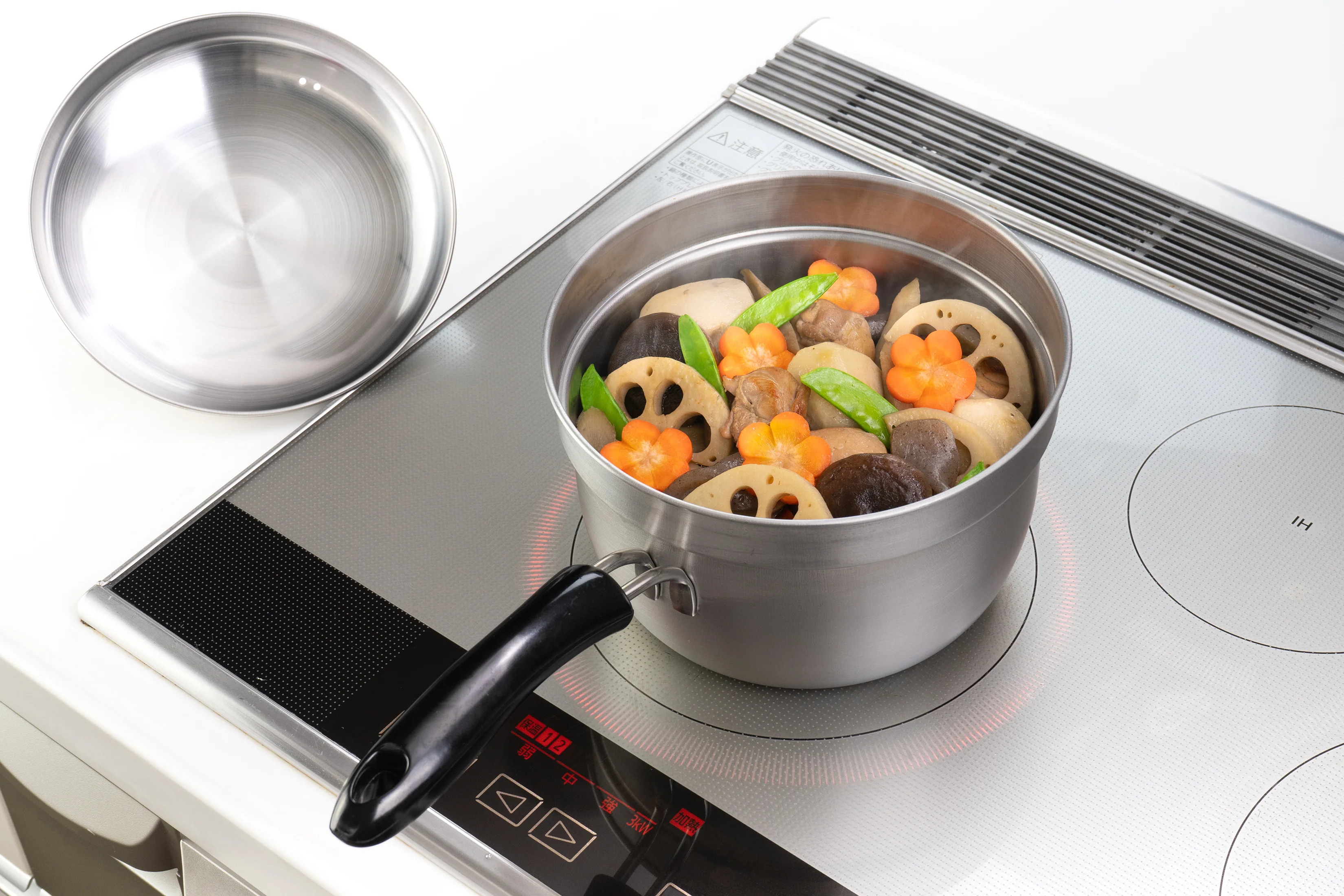 Enzo Stainless Steel Deep-Rim Saucepan 18cm - Image 6