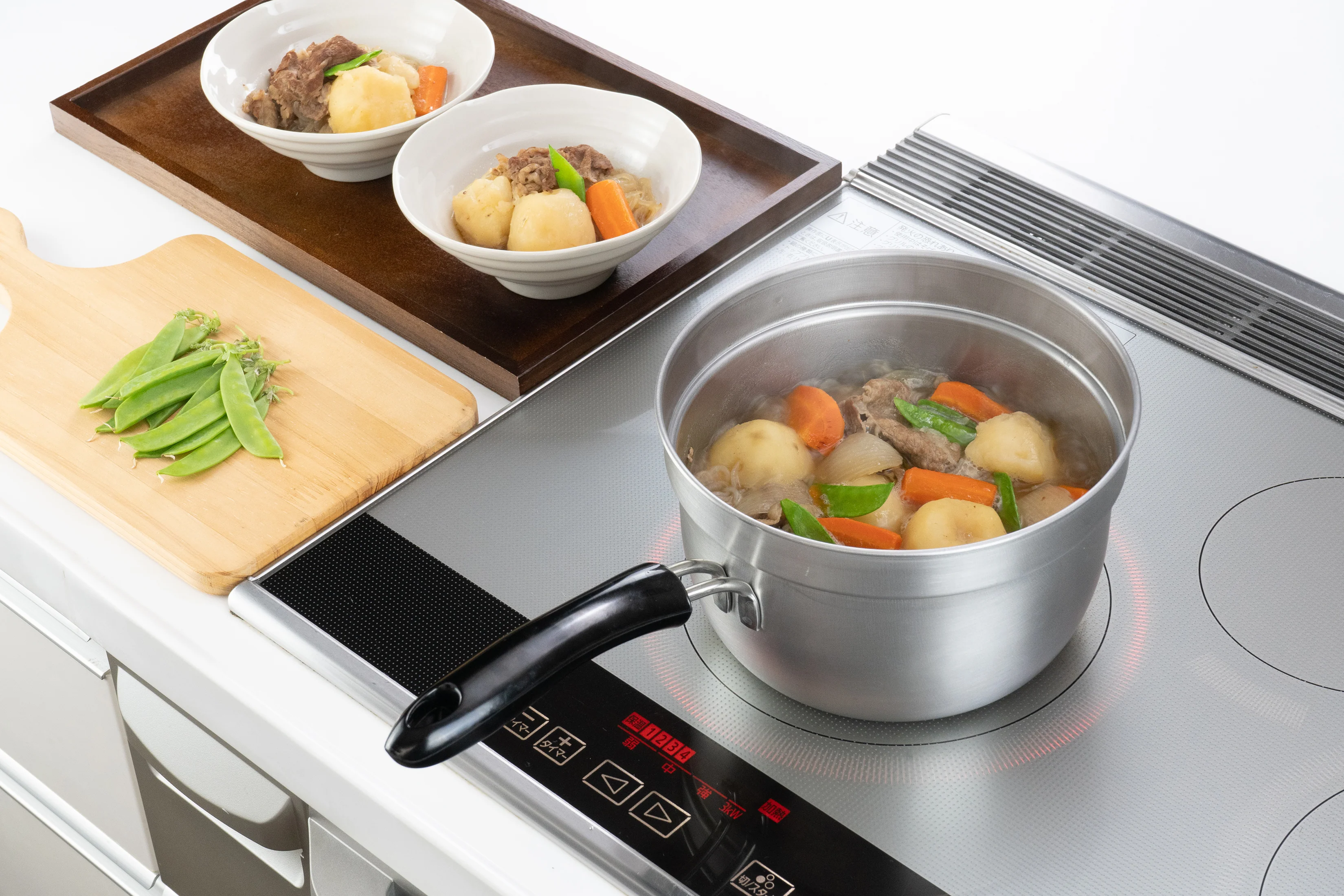 Enzo Stainless Steel Deep-Rim Saucepan 18cm - Image 8