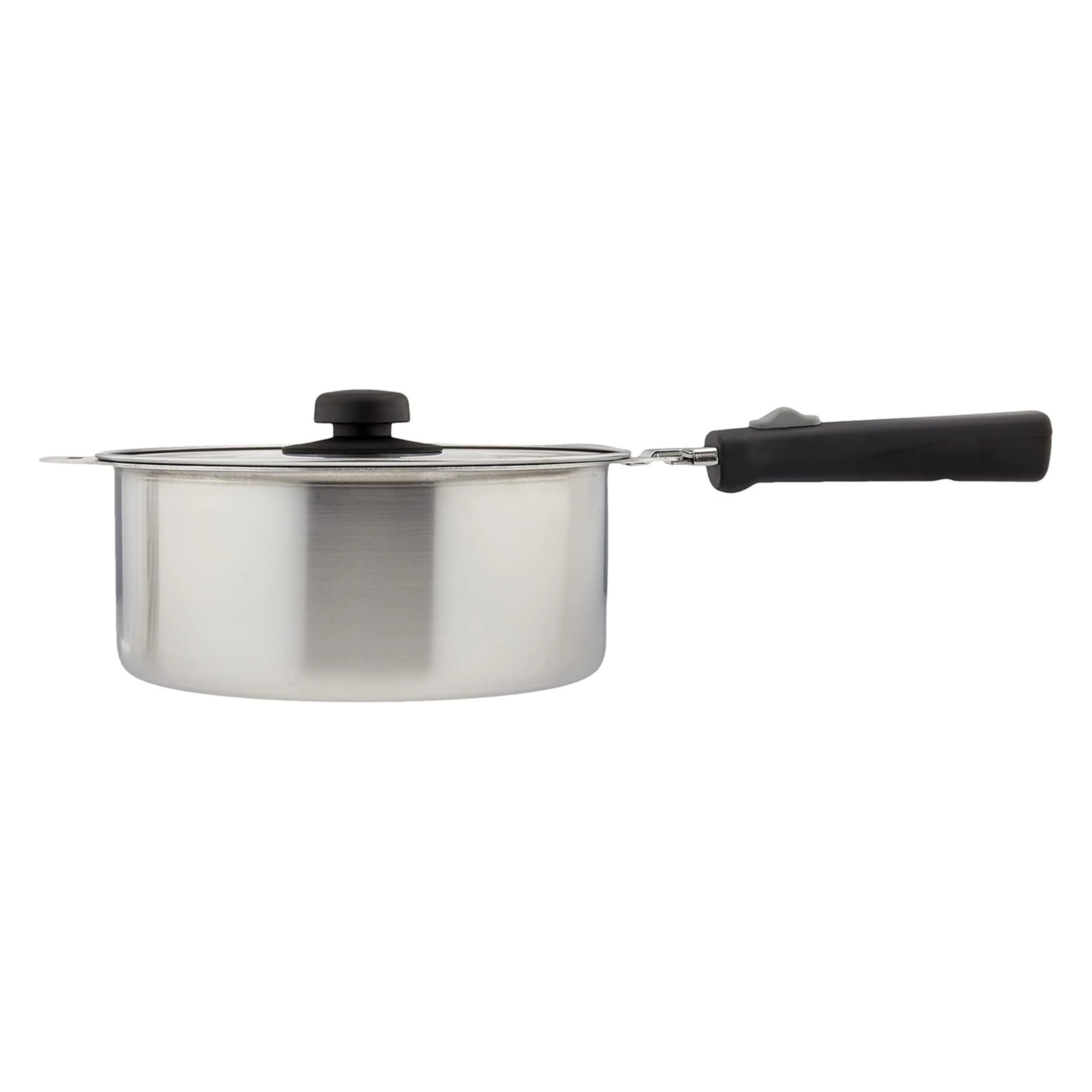 Enzo Stainless Steel Detachable Handle Saucepan Set 18cm & 20cm - Image 6