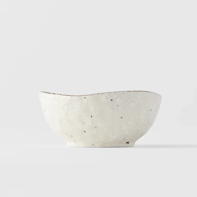 Fleck Uneven Sauce Dish 8.5cm - Image 2