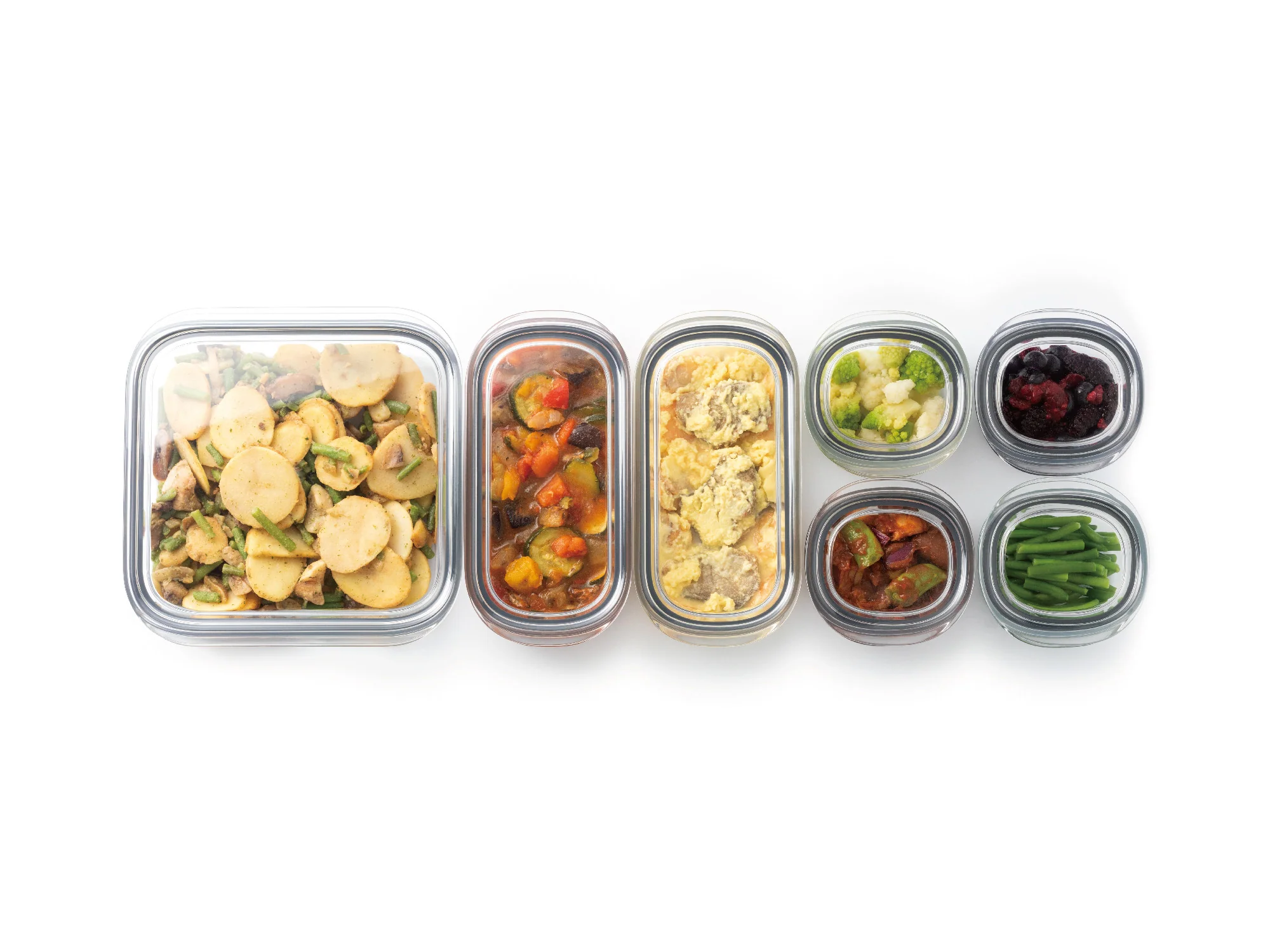 Food Storage Container Large 1200ml - Clear - Image 11