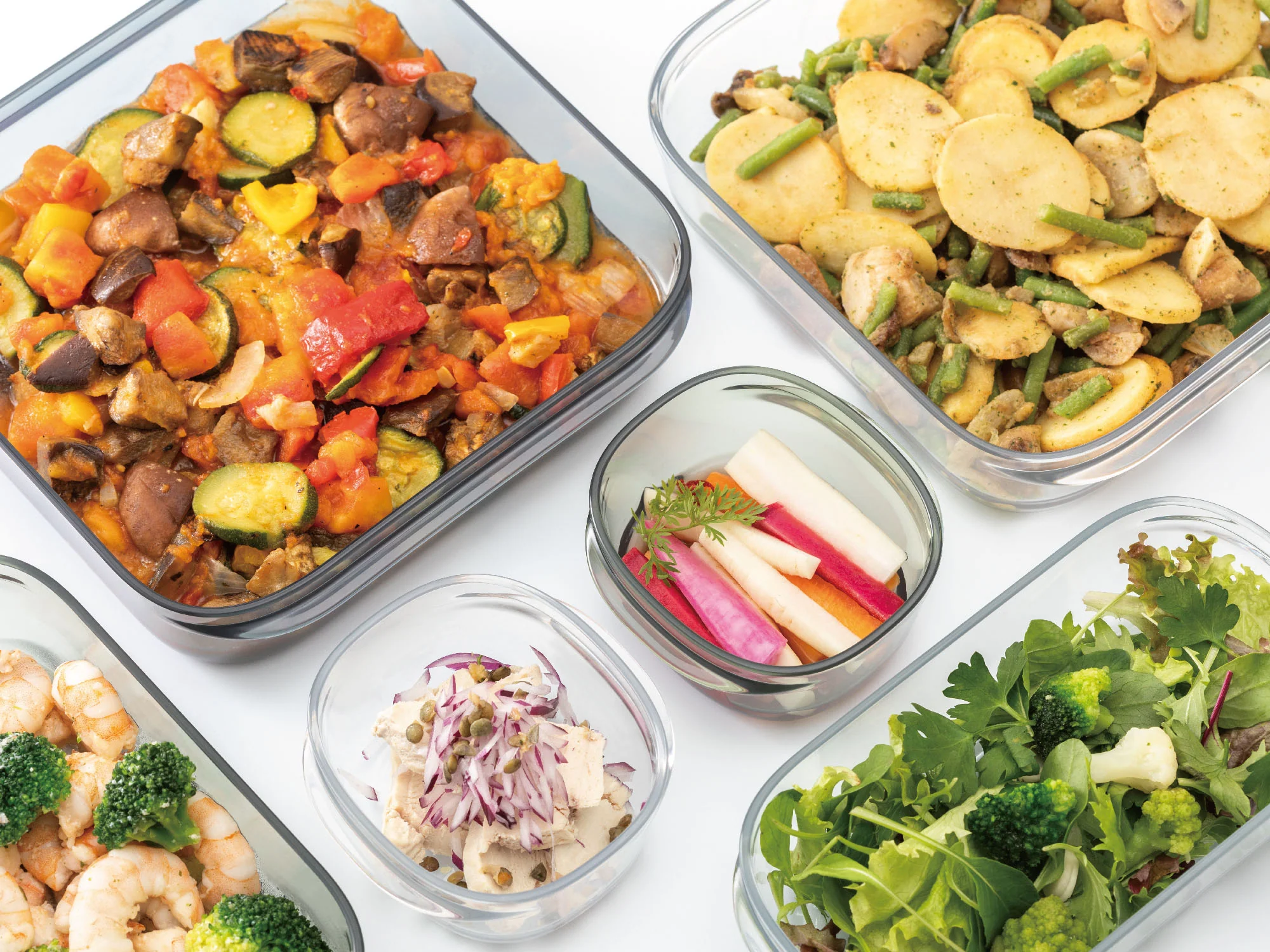 Food Storage Container Large 1200ml - Clear - Image 8