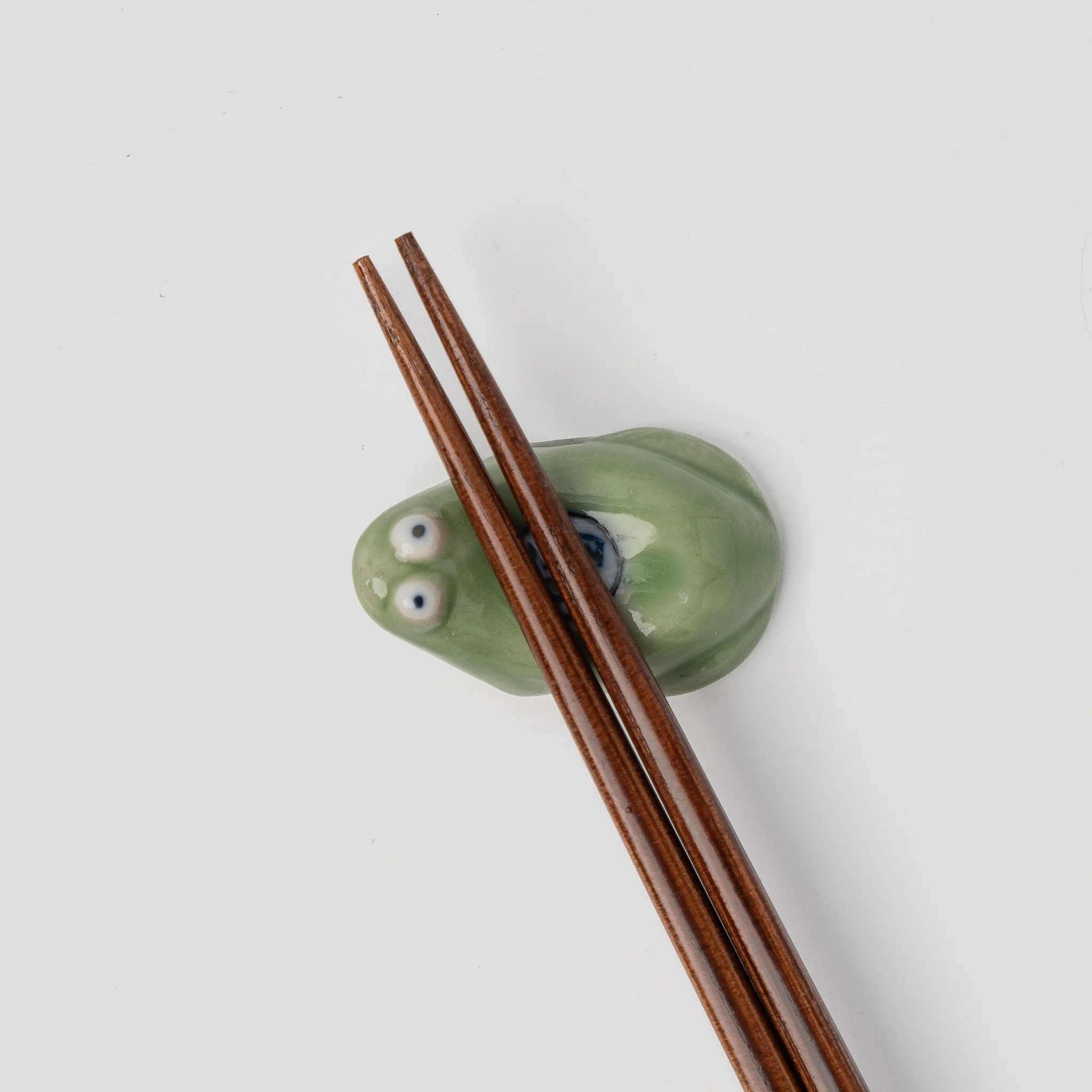 Frog Green Chopstick Rest - Image 5