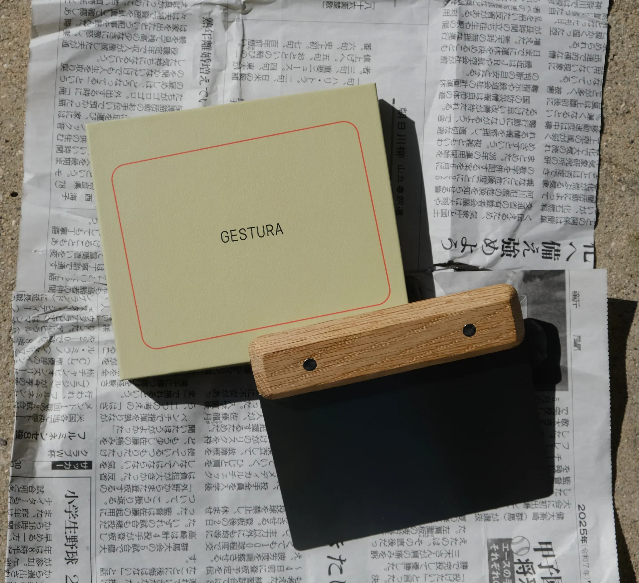 Gestura Stainless Steel Flexi Bench Scraper