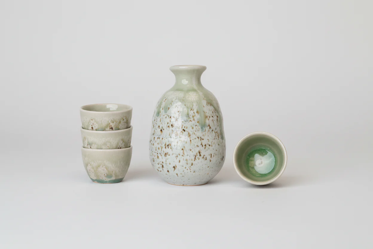 Gift Sake Set Verdant Sake For Four 280ml - Image 2