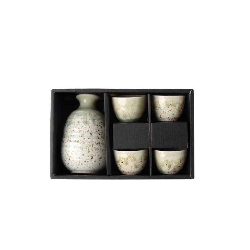 Gift Sake Set Verdant Sake For Four 280ml - Image 5