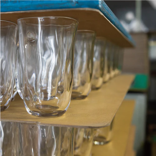 Glass mug free form 300ml - Image 6