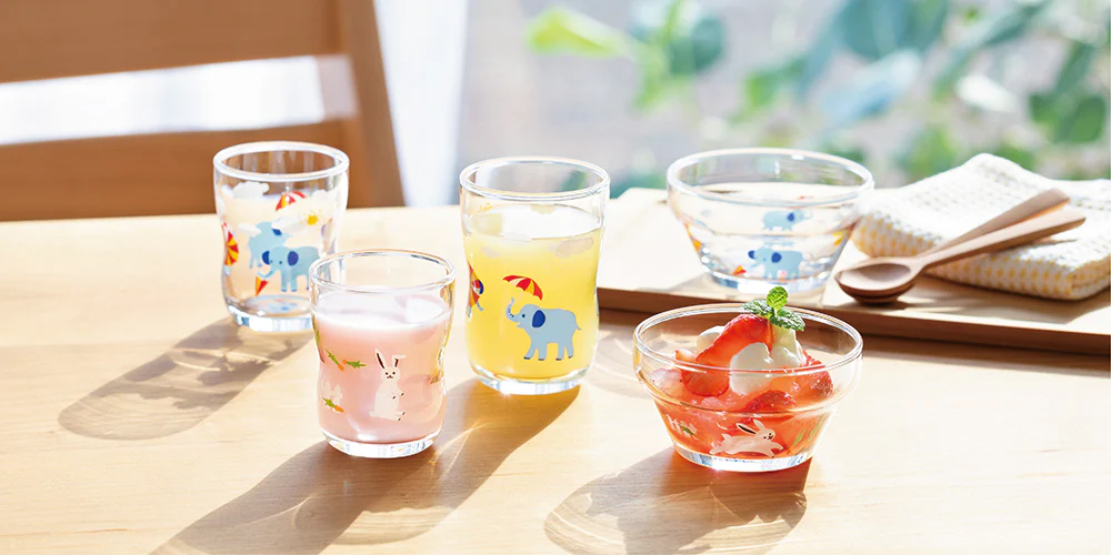 Glass bowl 'Hide & Seek' Elephant 9.5cm - Image 3