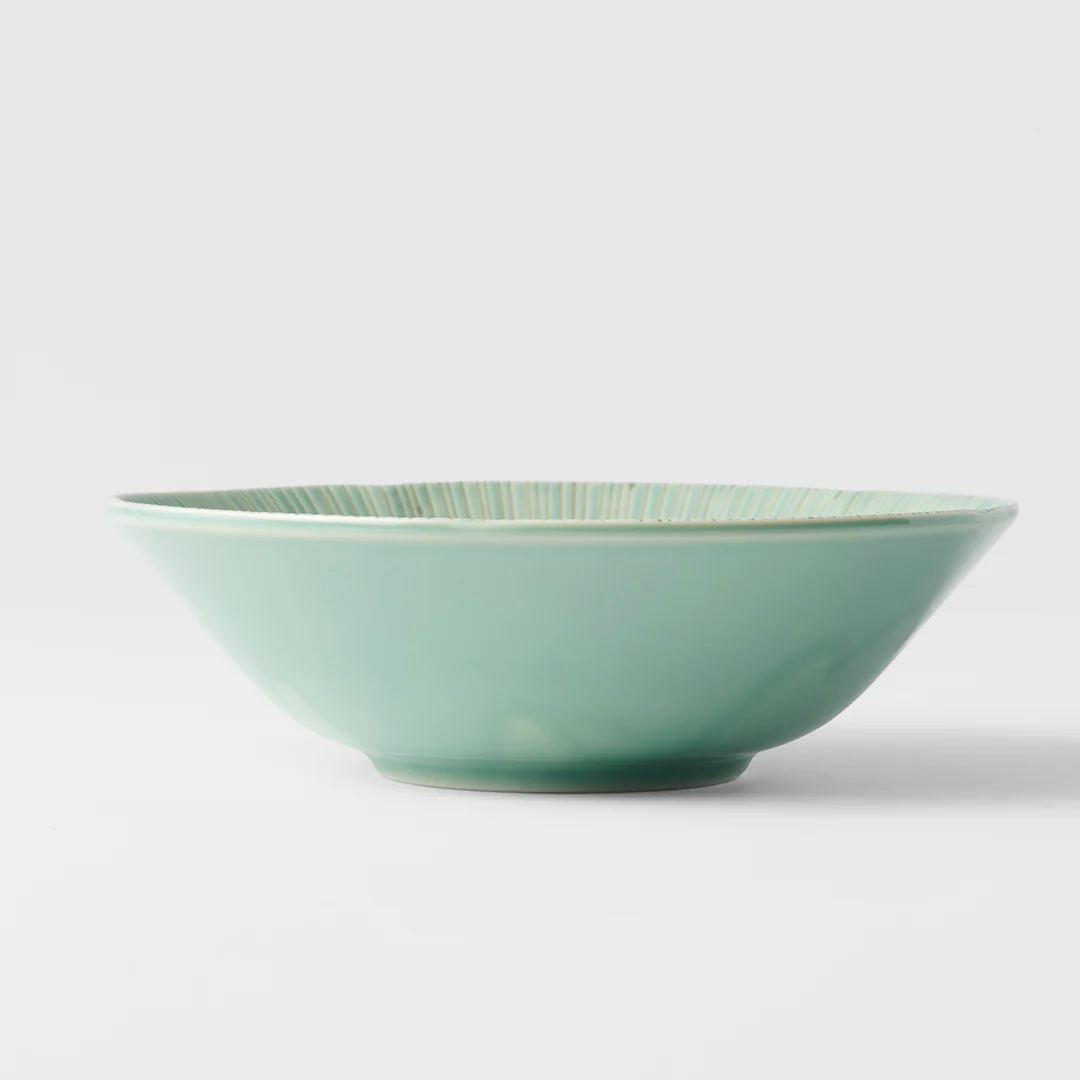 Ice Drift green medium bowl 17cm - Image 2