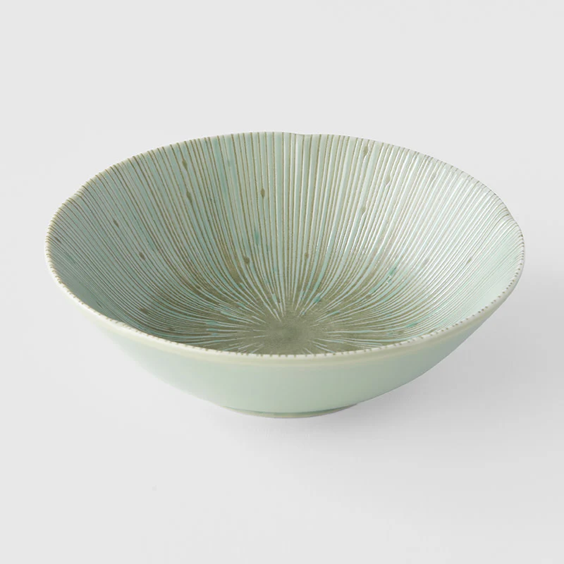 Ice Drift green bowl 14cm - Image 3