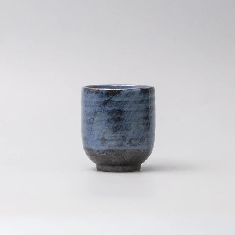 Indigo Black Mug Yunomi 280ml