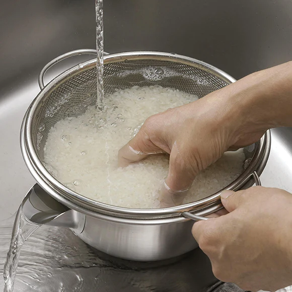 KAJI Donya Pouring Bowl and Strainer 1200ml - Image 10