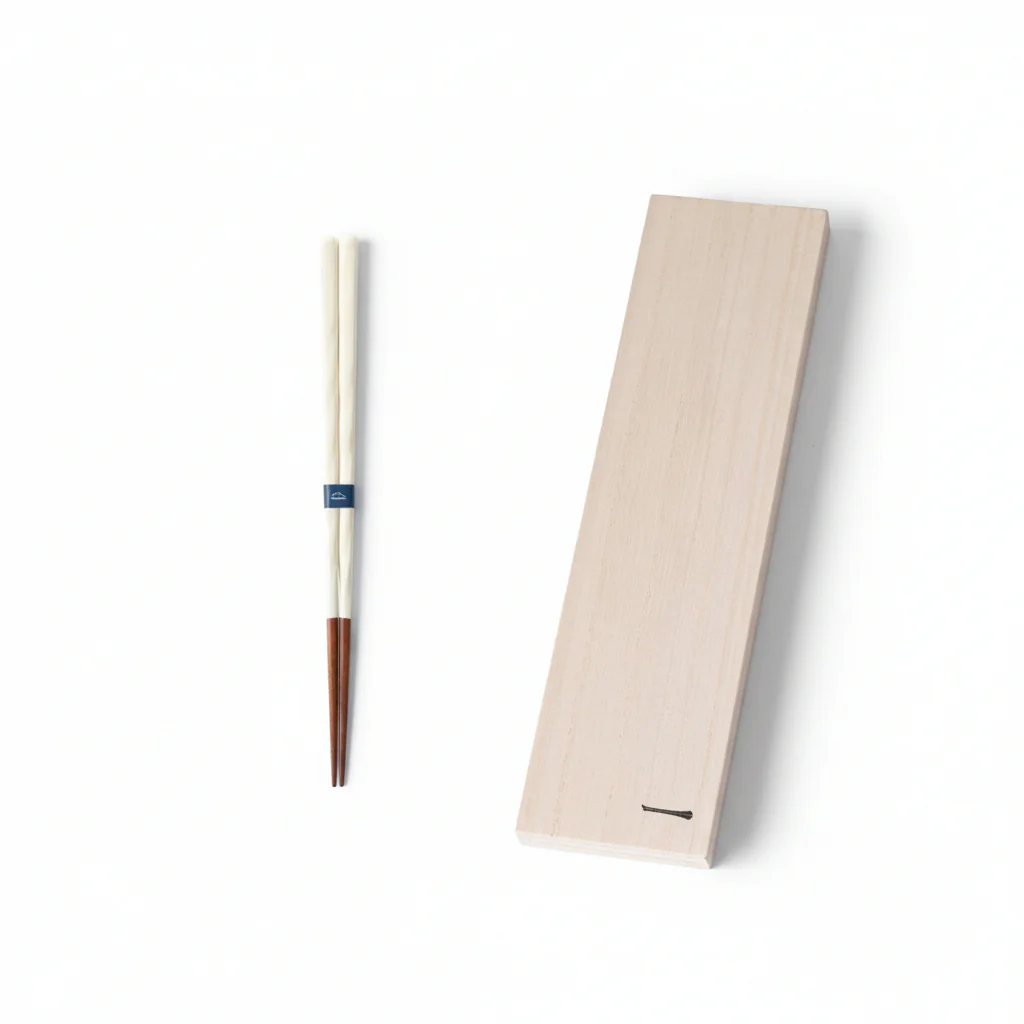 Kawai Kurabi White Chopsticks 23cm - Image 12