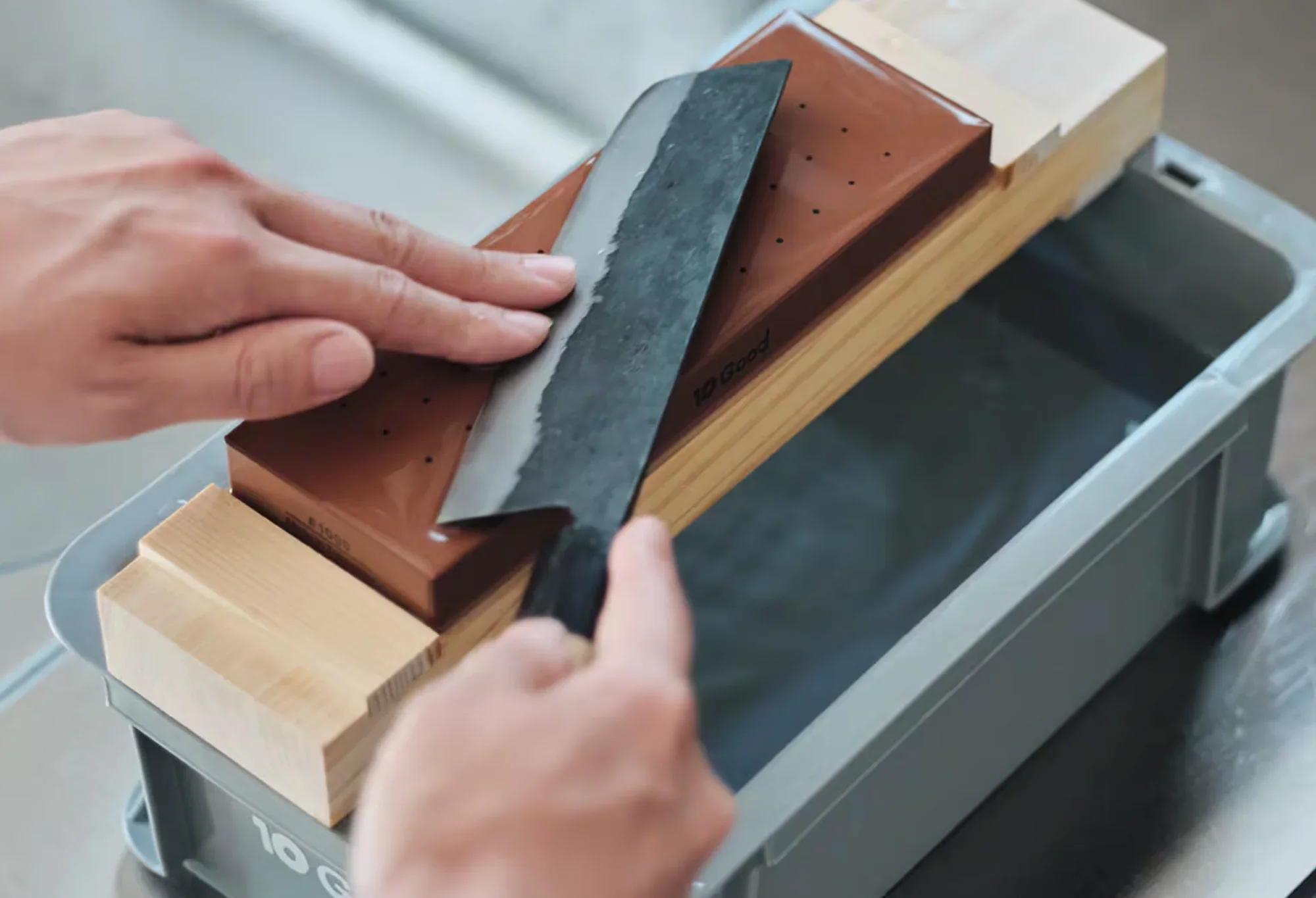 King 10 Good Sharpening Stone Set - Togiba - Image 10