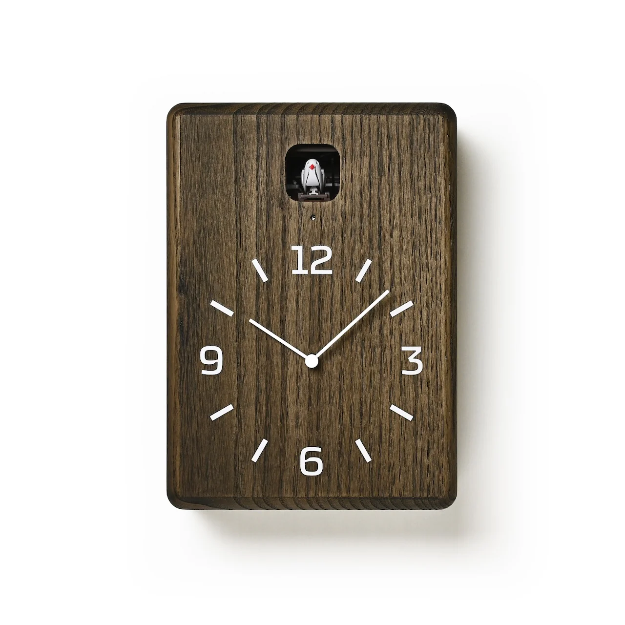 Lemnos CUCU Japanese Designer Cuckoo Clock - Charcoal - Image 2
