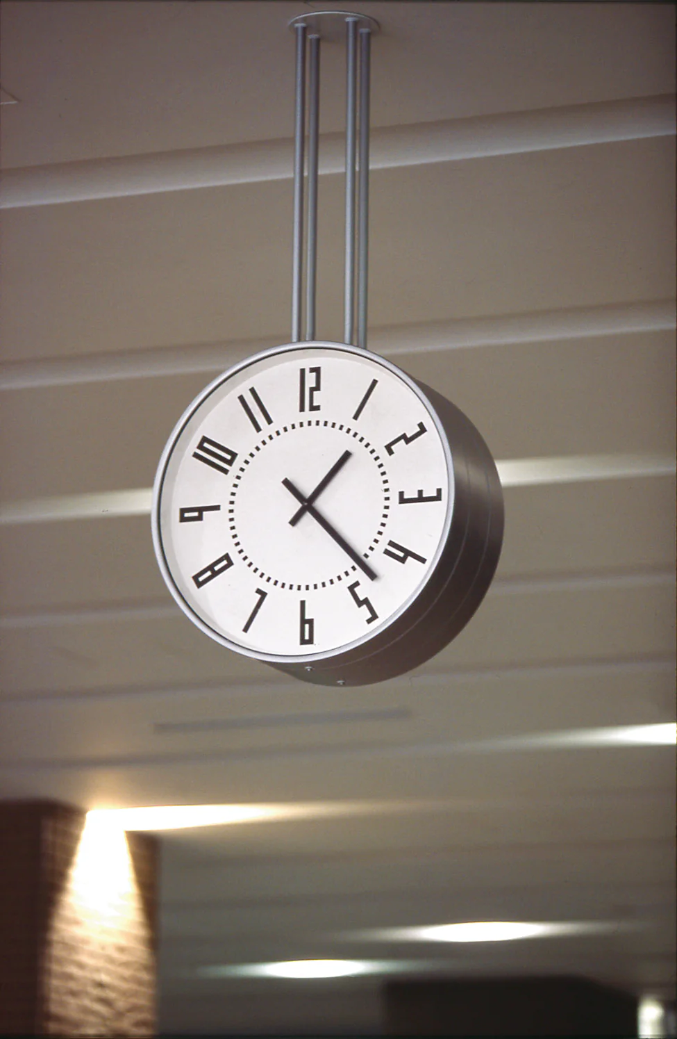 Lemnos eki Japanese Designer Wall Clock - Black - Image 7