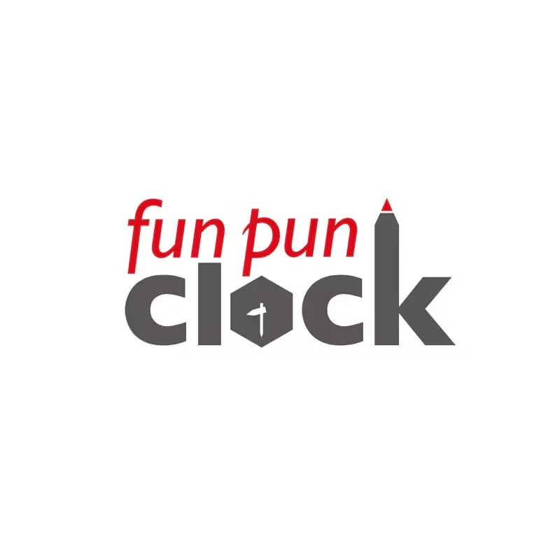 Lemnos fun pun Children's Learning Wall Clock - Natural - Image 8
