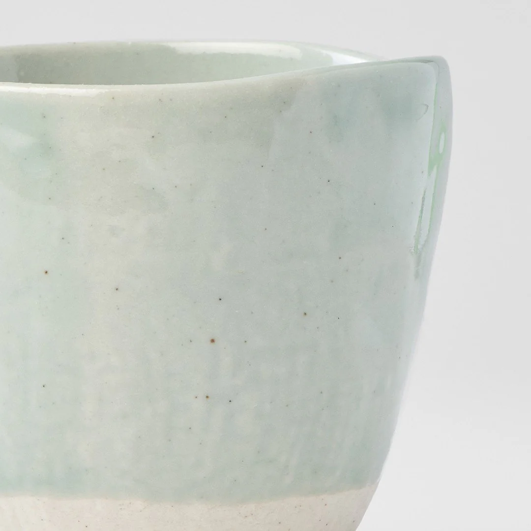 Lopsided mug tomei blue 275ml - Image 2