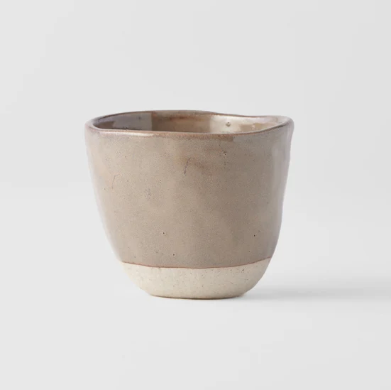 Lopsided mug mushroom grey 200ml