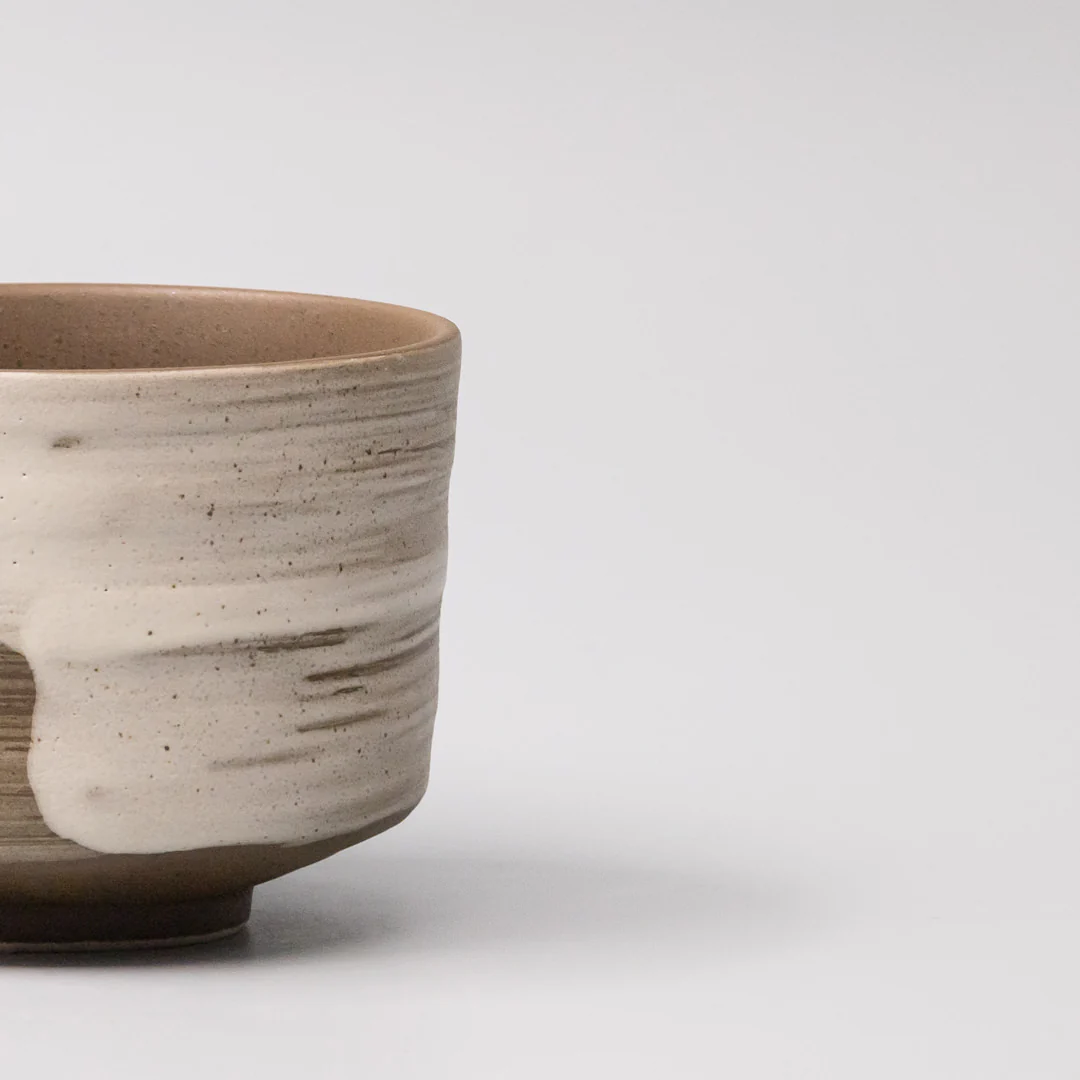 Matcha Tea Bowl Swept Earth 400ml - Image 2