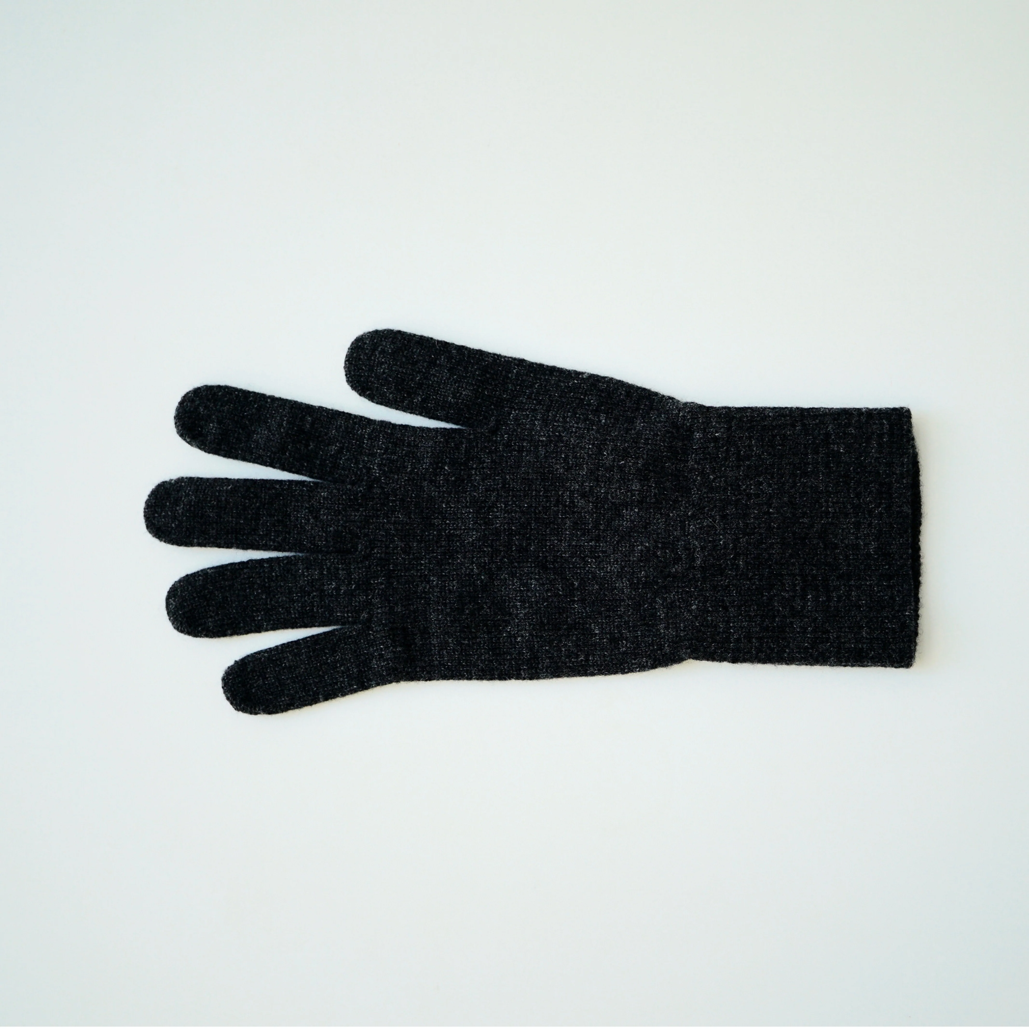 Merino Wool Gloves - Charcoal