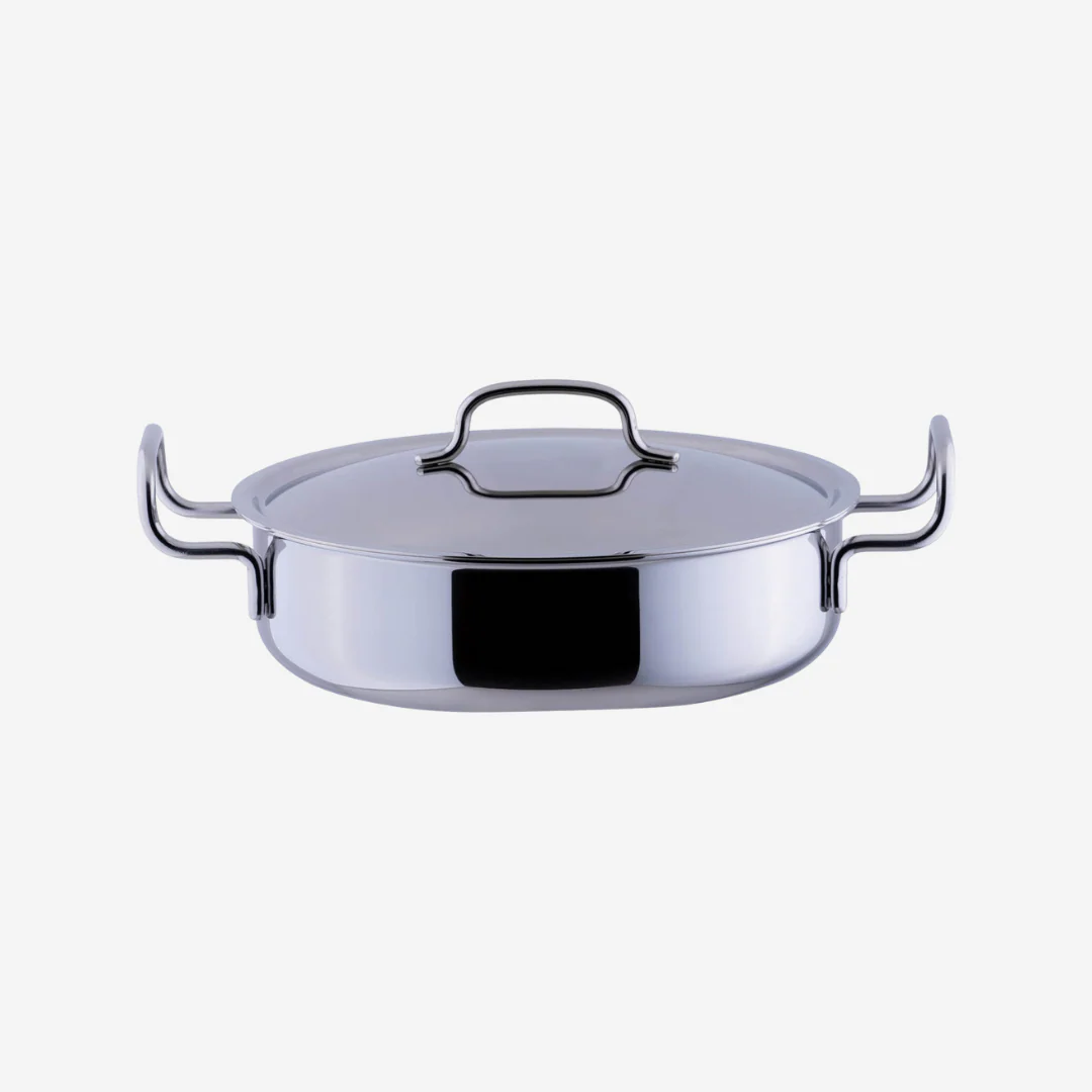 Miyazaki Hattori Geo Shallow pot 25cm